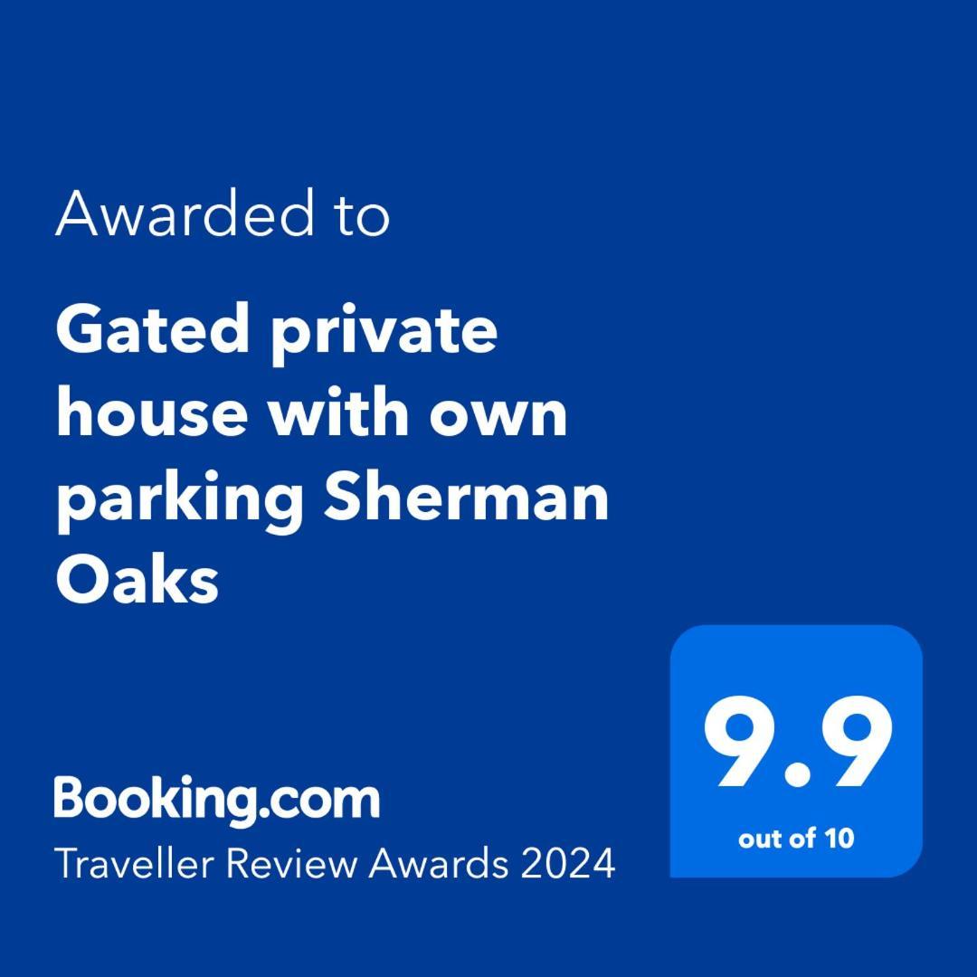 Gated Private House With Own Parking Sherman Oaks Лос-Анджелес Экстерьер фото